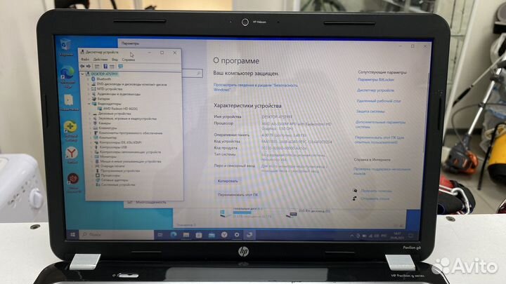 Ноутбук HP Pavilion G6