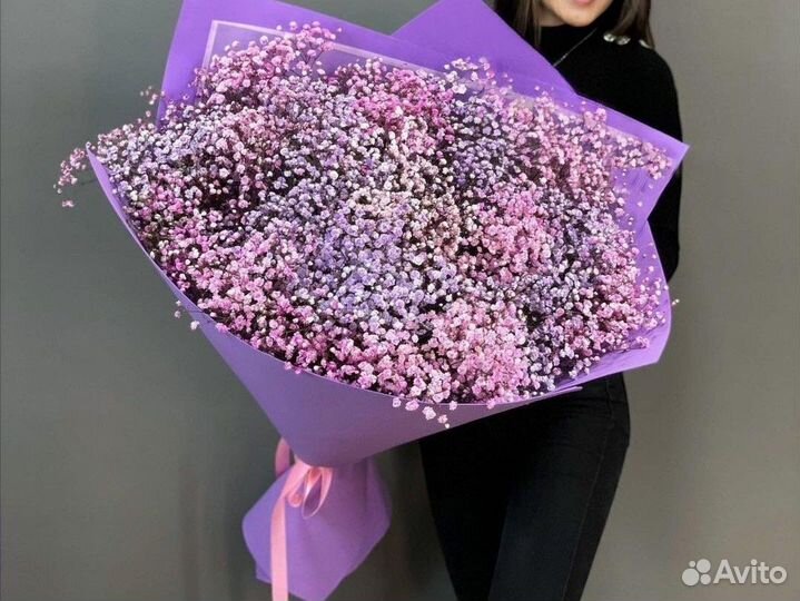 Гипсофила букеты в ассортименте