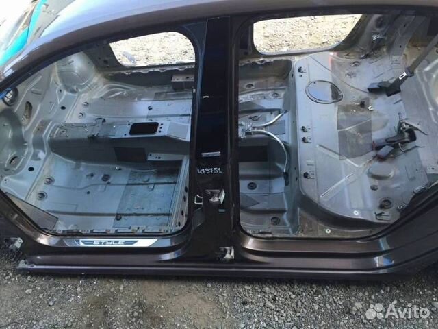 Порог со стойкой левый Volkswagen Polo Sed RUS 2011