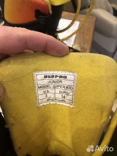 Сноуборд детский 120+крепления+ботинки