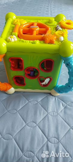 Развивающая игрушка куб сортер б/ у