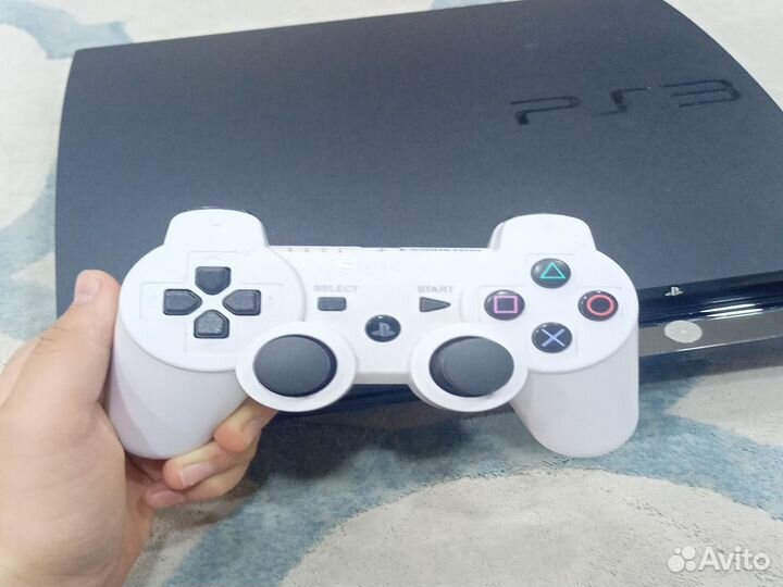 Игровая приставка ps3 slim прошитая