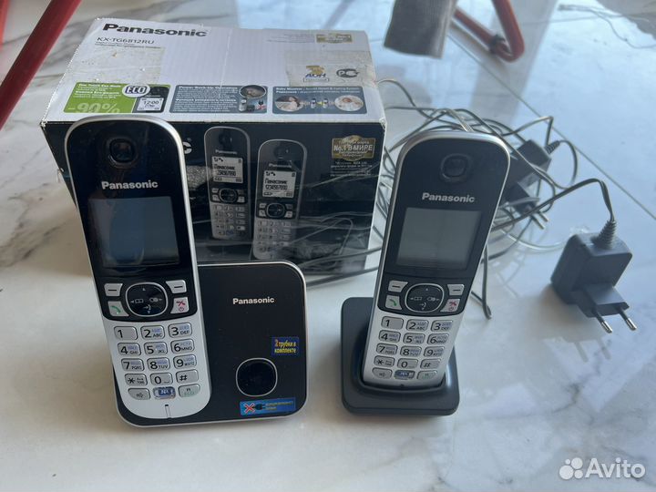 Радиотелефоны Panasonic KX-TG6812RU