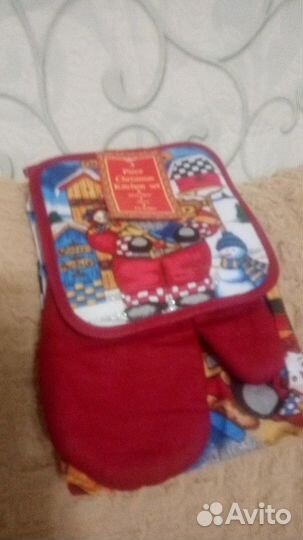 Новый кухонный новогодний набор в упаковке