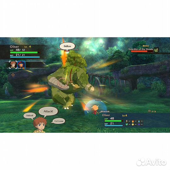 Ni no Kuni Wrath of the White Witch, б/у, английск