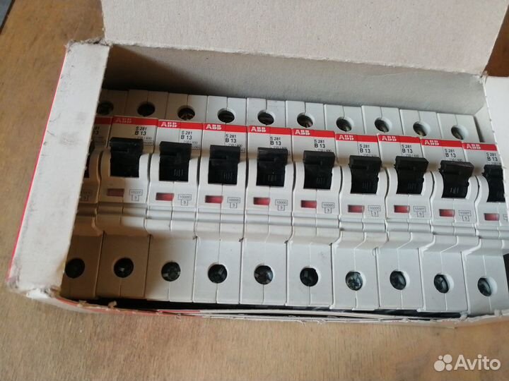 Автоматический выключатель 1-полюсный 13А ABB