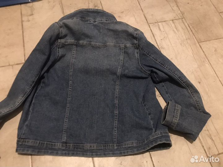 Джинсовая куртка на мальчика 164 рост