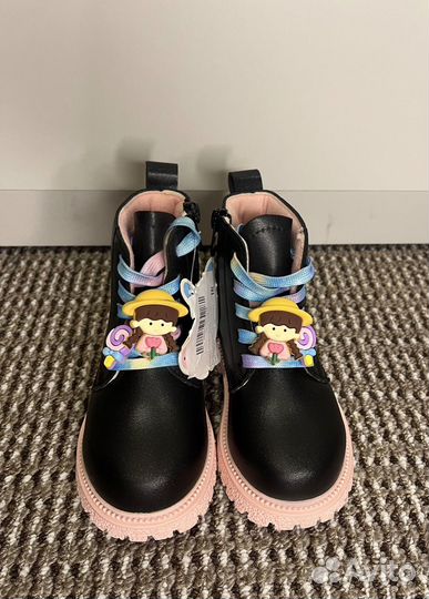 Ботинки демисезонные для девочки новые