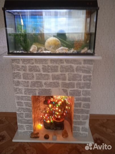 Аквариум с тумбой