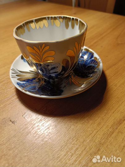 Кофейные Чашки с блюдцами