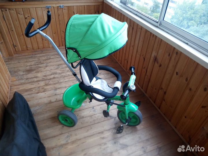 Велосипед коляска детский