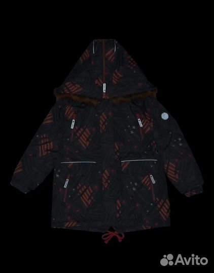 Куртка зимняя для девочки 116