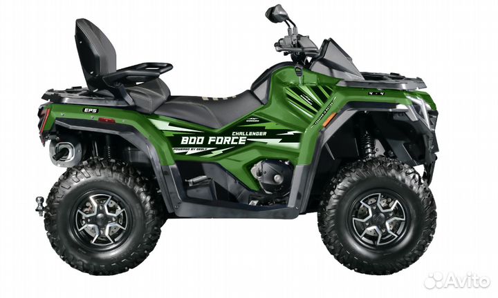 Квадроцикл Sharmax Challenger 800 Lite зеленый