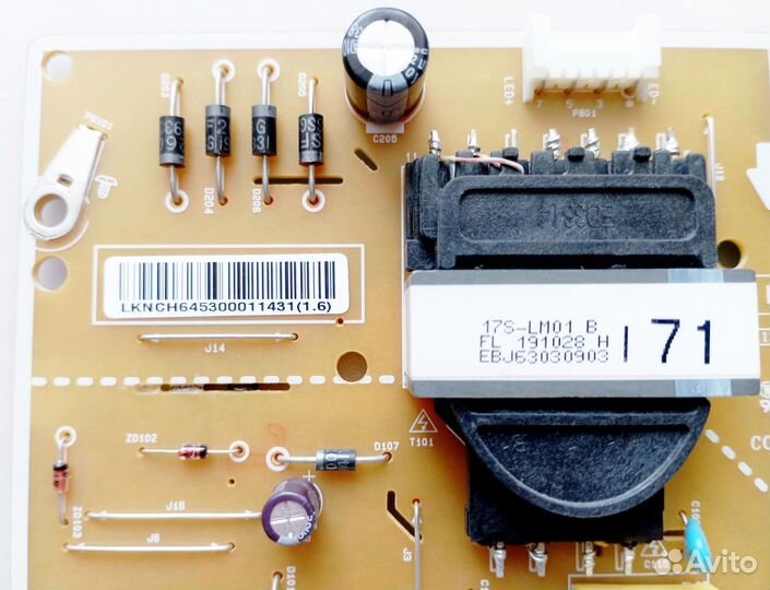 LGP43DJ-17F1 EAX67264001 (1.5) EAY64530001 блок