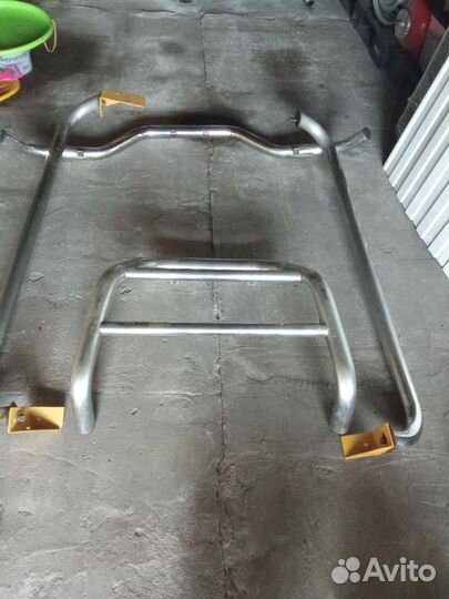 Кенгурятник на chevrolet ниву