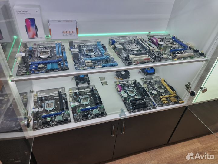 Материнские платы 1150 и 1155 сокет