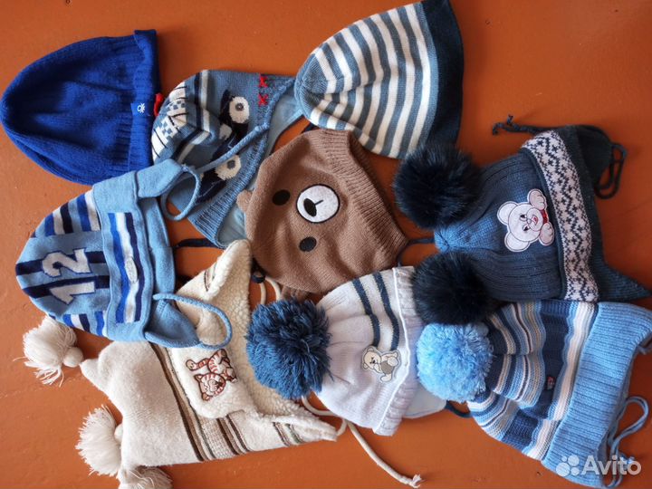 Шапки на мальчика