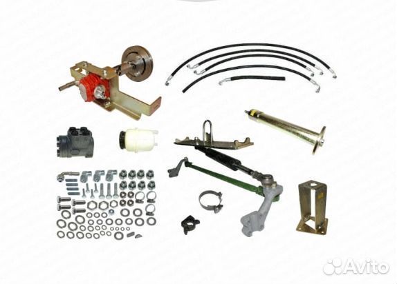 Усилитель руля C-360 - цилиндр, установленный на к