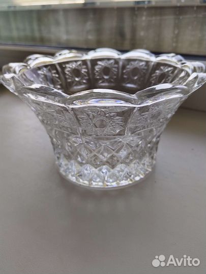 Хрустальное блюдо