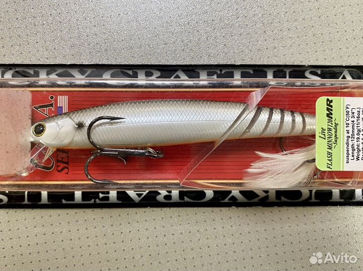 Воблер Lucky Craft Live Flash Minnow 120MR