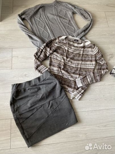 Очень большой пакет женских вещей 42-44