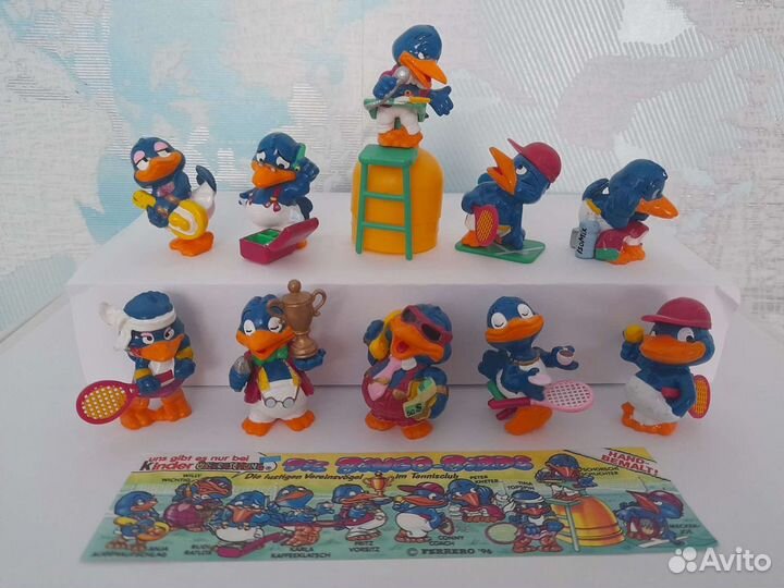 Киндер 90е Слоны, Зайцы, Динозавры и др