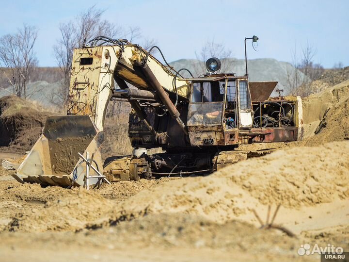 Купить песок с карьера