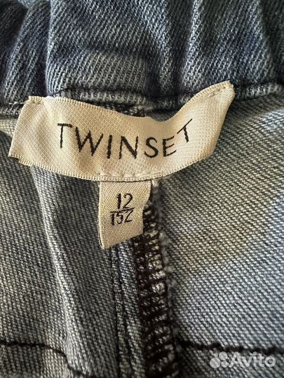 Комбинезон шорты джинсовые Twin Set