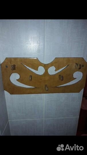 Вешалка 18х40 5крючк саун,баню,дач Достав Лен.р-ну