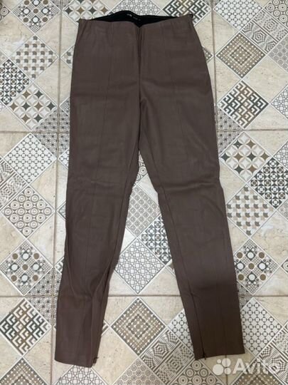 Леггинсы кожаные женские