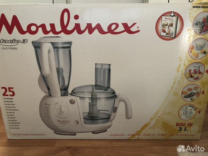 Кухонный комбайн moulinex ovatio 3