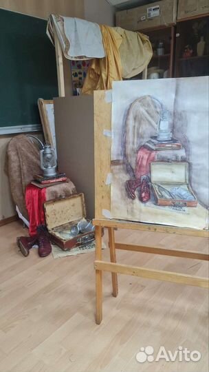 Репетитор по рисунку, макетированию, живописи