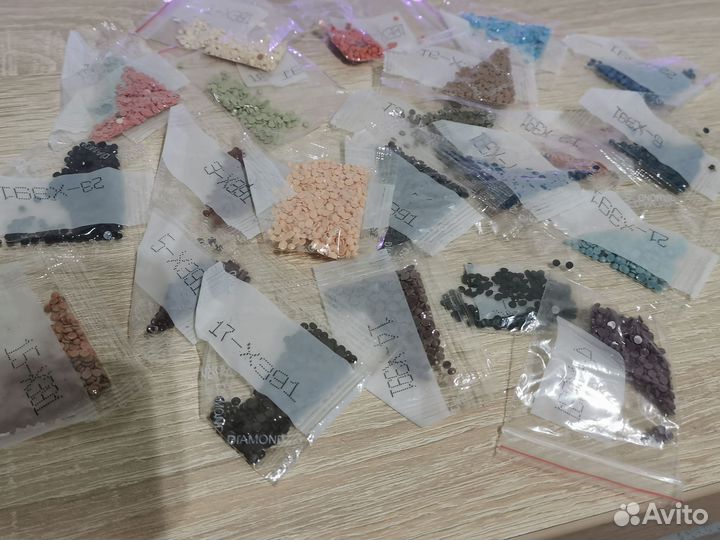 Стразы для алмазной мозаики круглые