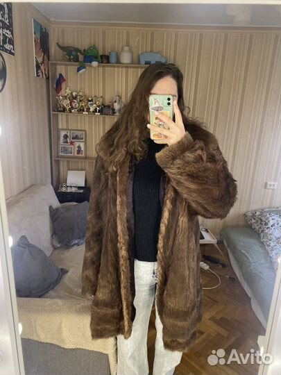 Шуба куница
