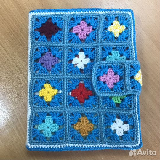 Обложка ручной работы на тетрадь на кольцах