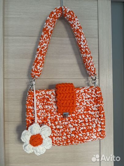 Сумка вязаная ручной работы