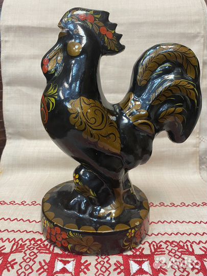 Петушок хохлома высота 26 см