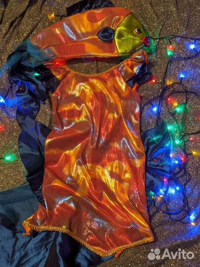 Костюм золотой рыбки напрокат