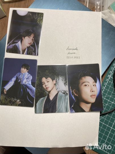 Карты чусок 2022 BTS dalmajung