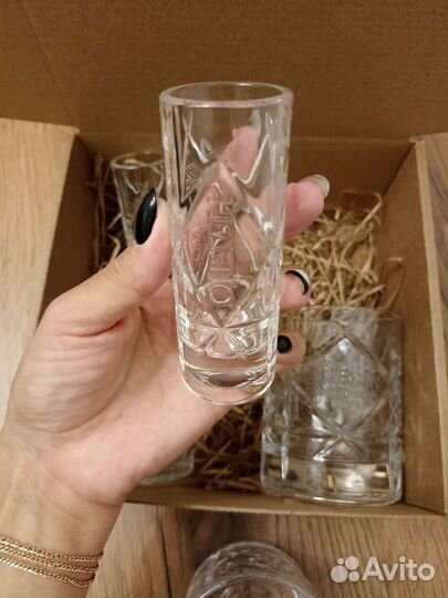 Онегин подарочный набор, шоты, стаканы