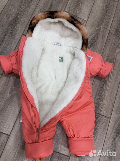 Зимний комбинезон 80 86 для девочки