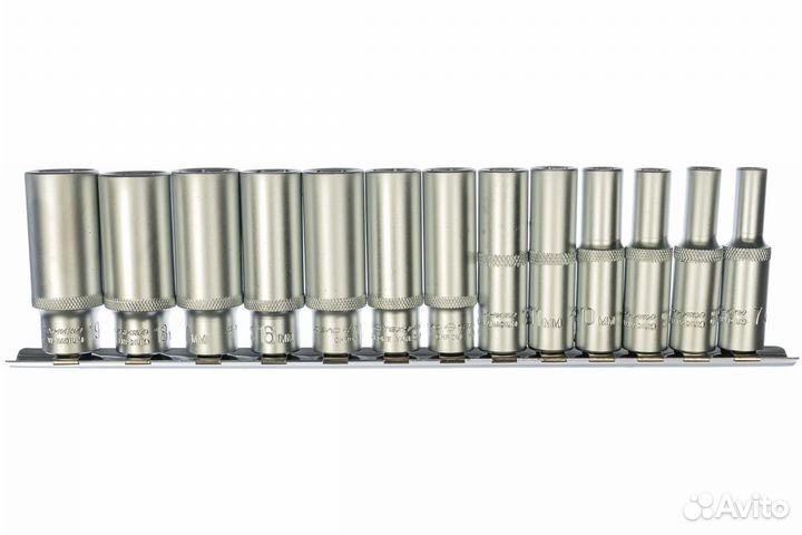 Набор головок удлиненных 6-гранных 3 /8