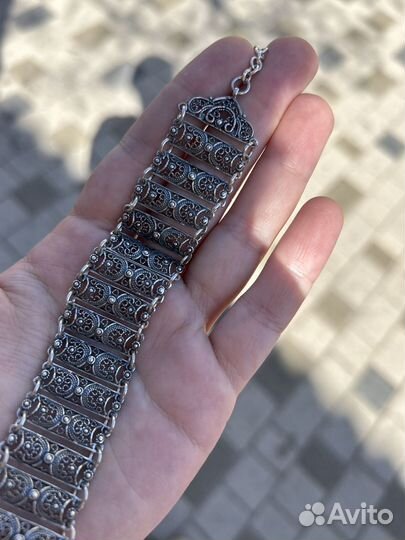 Серебряный браслет