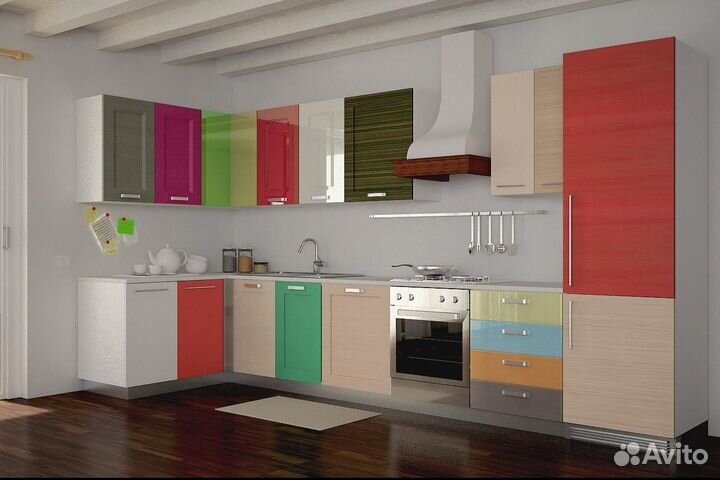 Перекраска кухонного гарнитура. Перекраска кухни