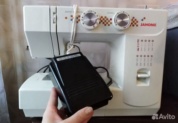 Электрическая швейная машинка, janome 2012
