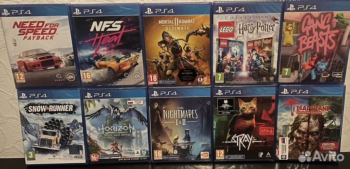 Игры для приставки PS4 (Описание)