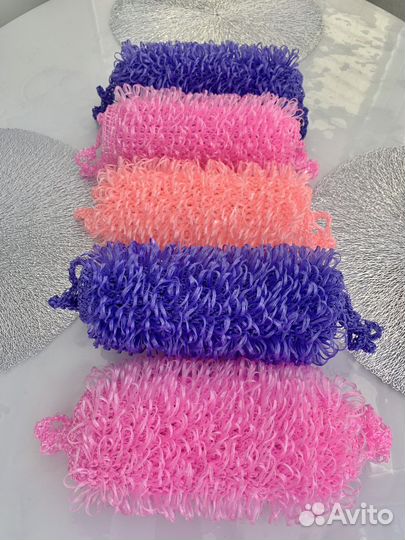 Мочалка ручной работы