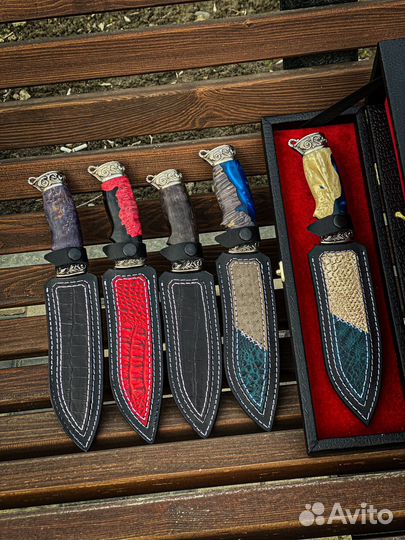 Кизлярские ножи из дамасской стали