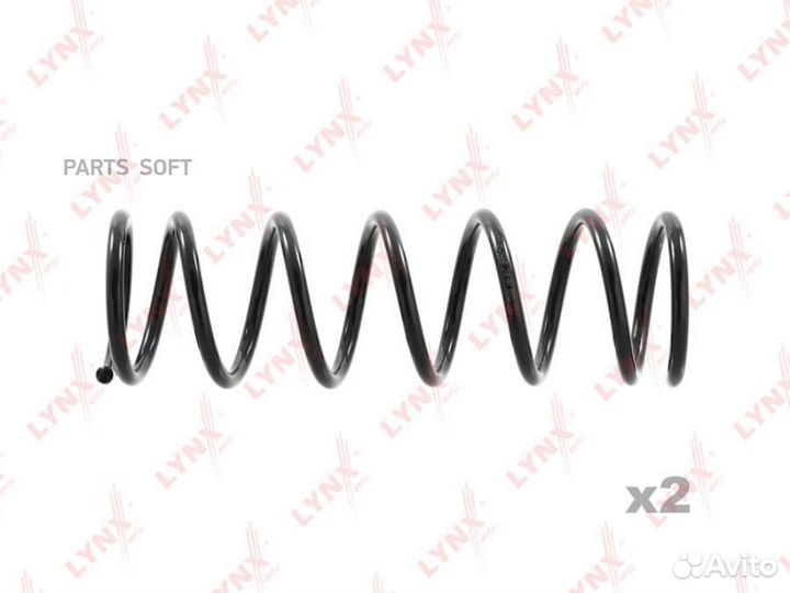 Lynxauto SC2668 Пружина подвески задняя зад прав/л