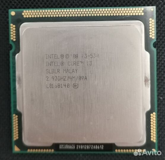Процессор Intel core i3- 530